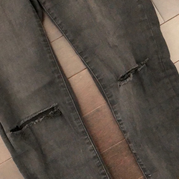 Nanette Lepore Ellis Skinny Jean with Distressing - Picture 5 of 8